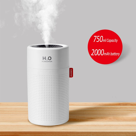 Wireless Air Humidifier: Comfort and Aromatherapy On-the-Go
