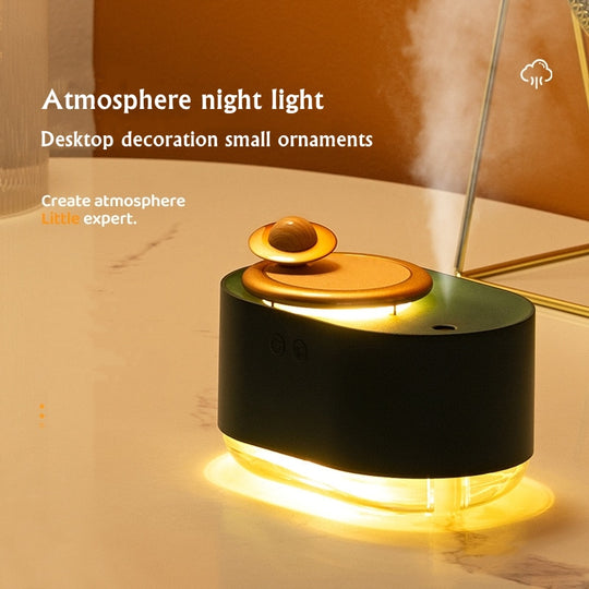 Rotating Planet Wireless Air Humidifier Aroma and Atmosphere